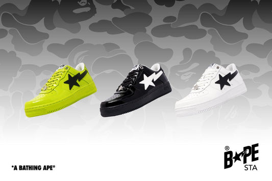 Patent Leather BAPE STA™ - A Summer 2024 Must-Have - Urban Syndicate store
