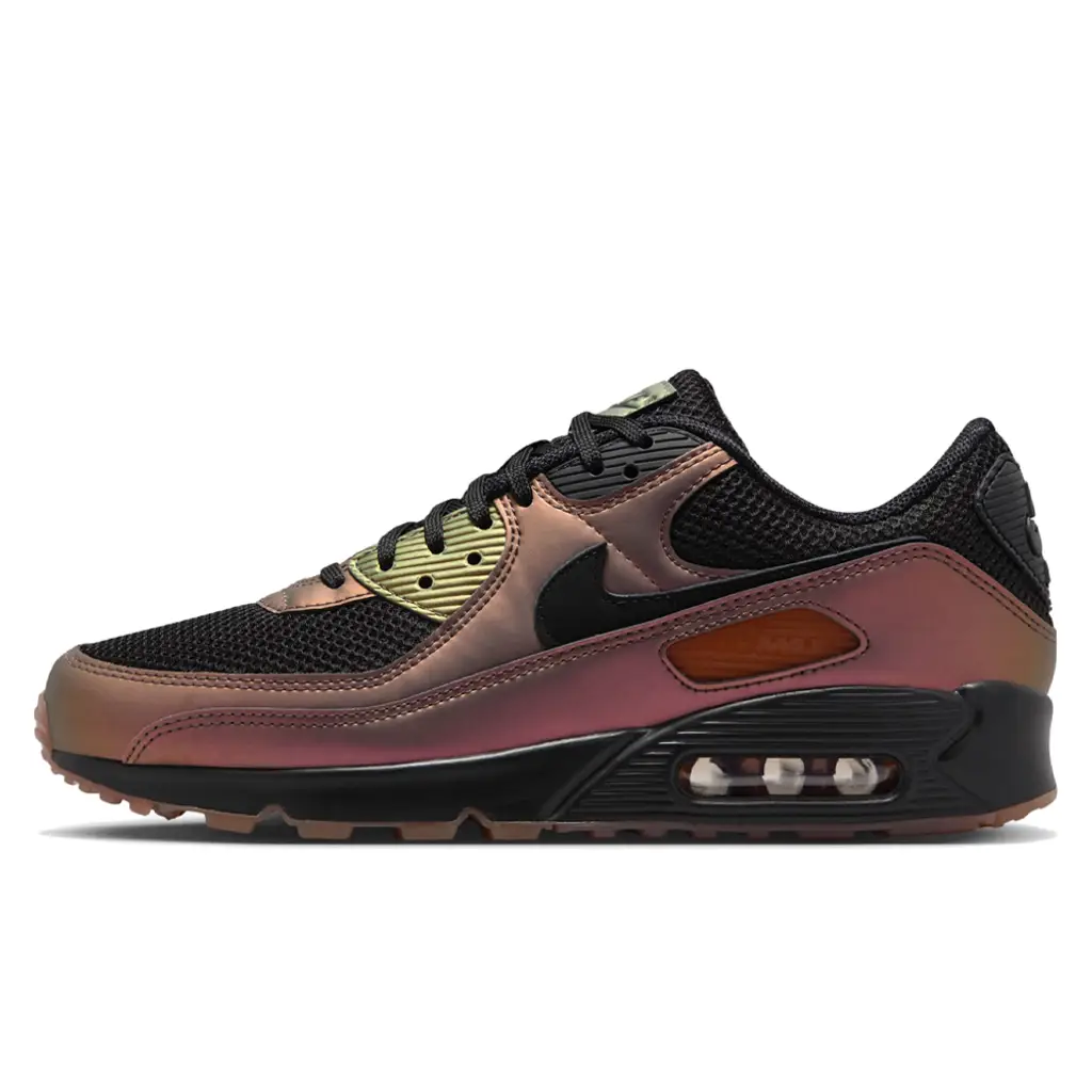 nike air max 90 black dark russet