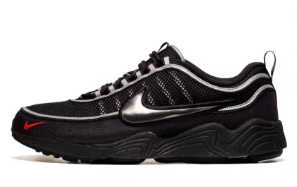 Nike Air Zoom Spiridon Black Metallic Silver | HF9117-002