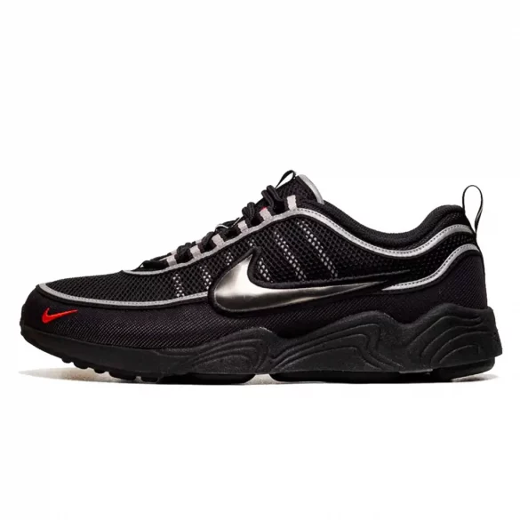 Nike Air Zoom Spiridon Black Metallic Silver | HF9117-002